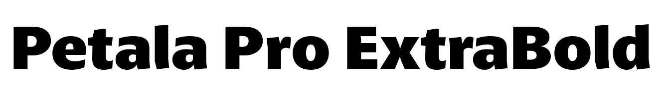 Petala Pro ExtraBold